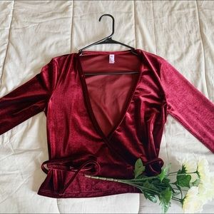 ‼️ FLASH SALE ‼️ American Apparel velvet shirt